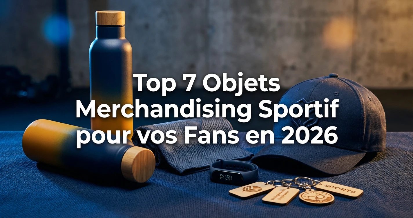 Top 7 Objets Merchandising Sportif pour vos Fans en 2026